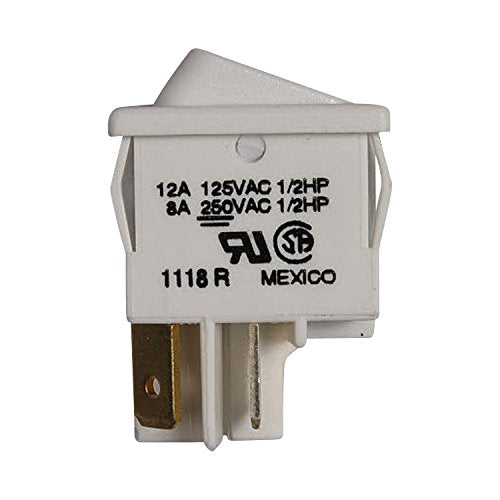 GE Range Rocker Switch White color WB24T10167 GE Range Rocker Switch White color WB24T10167